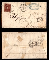 0095 ANTICHI STATI - TOSCANA - Lettera Da Firenze (Pt.7) A Bordeaux Del 1.10.61 Affrancata Con 40 Cent (21) Appena Stret - Andere & Zonder Classificatie