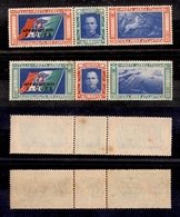 0233 REGNO - 1933 - Trittici QUES (51o/52o-Aerea) - Serie Completa - Gomma Integra - Ingiallimenti (700) - Other & Unclassified