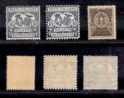 0248 REGNO - 1928/1930 - Recapito (1/3) - Gomma Integra (160) - Other & Unclassified