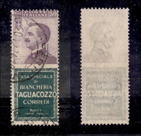 0288 REGNO - 1924 - Pubblicitari - 50 Cent Tagliacozzo (17) - Cert. AG (1.100) - Andere & Zonder Classificatie