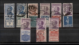 0293 REGNO - 1924/1925 - Pubblicitari - Nove Valori (4/5+9/12+15/16+18) - Usati (990) - Autres & Non Classés