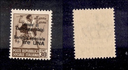 0414 EMISSIONI LOCALI - CASTIGLIONE D'INTELVI - 1945 - 1 Lira Su 30 Cent (8) - Gomma Integra - Cert. AG (375) - Other & Unclassified