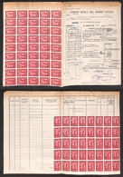 0440 EMISSIONI LOCALI - VALLE BORMIDA - Pro Vittime Politiche - 1945/1946 - 2 Lire Vigorelli (CEI 9) - 85 Pezzi In Blocc - Andere & Zonder Classificatie