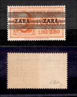 0503 OCCUPAZIONE TEDESCA - ZARA - 1943 - 2,50 Lire Espresso (4) Con Soprastampa III Tipo - Gomma Integra - Cert. AG (3.7 - Other & Unclassified