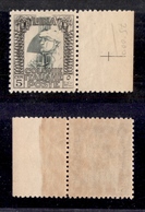 0659 COLONIE - LIBIA - 1926/1930 - 5 Cent Pittorica (60) Dentellato 11 - Bordo Foglio - Gomma Integra - Ottimamente Cent - Autres & Non Classés