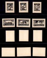 0666 COLONIE - LIBIA - 1929 - Saggi Fotografici - III Fiera Di Tripoli (81/86) - Serie Completa - Raro Insieme - Cert. A - Autres & Non Classés