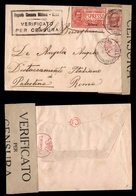 0685 COLONIE - LIBIA - Busta Espresso Affrancata Con Il 25 Cent (1) + Complementare (4) Da Tripoli (P.ti 5) Al Distaccam - Otros & Sin Clasificación