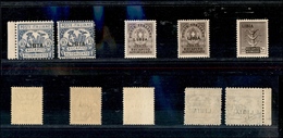 0686 COLONIE - LIBIA - 1925 - Recapito (1/5) - Emissione Completa - 5 Valori - Gomma Integra (675) - Other & Unclassified