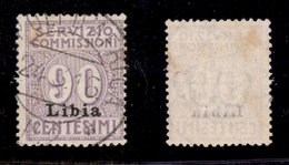 0690 COLONIE - LIBIA - 1915 - 90 Cent Servizio Commissioni (3) - Usato (475) - Other & Unclassified