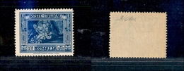 0730 COLONIE - SOMALIA - 1938 - 25 Lire Pittorica (230) Dentellato 14 - Gomma Integra - Cert. Oliva (4.000) - Andere & Zonder Classificatie