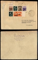 0756 REPUBBLICA - Busta Per Stampe Da Merano Per Savannah (USA) Del 21.12.49 Affrancata Per 8 Lire (543/544+547/548+135  - Autres & Non Classés