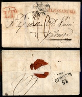 0883 AUSTRIA - Lettera In Transito Da Alessandria A Firenze Del 15.5.1844 - Sonstige & Ohne Zuordnung