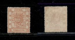 0892 CINA - 1878 - 3 Candarins (2/I) - Nuovo - Sonstige & Ohne Zuordnung