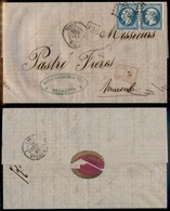 0919 FRANCIA - 5082 Beyrouth - Coppia Del 20 Cent (29) Su Lettera Per Marsiglia Del 12.6.68 - Andere & Zonder Classificatie