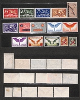 0996 SVIZZERA - 1919/1936 - P.Aerea (1/2+3/9+10/12+13/15) - Quattro Serie Complete - Nuove Con Gomma (465) - Other & Unclassified