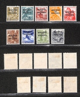 0999 SVIZZERA - 1937 - Servizi - Societè Des Nations (96A/104A) - Serie Completa - Nuova Con Gomma (1.500) - Other & Unclassified