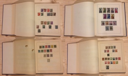 1038 LOTTI E COLLEZIONI - Spagna - 1855/1952 - Collezione Del Periodo Montata Su Fogli Marini In Album Artigianale Con B - Sonstige & Ohne Zuordnung