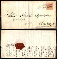 1083 ANTICHI STATI - LOMBARDO VENETO - 15 Cent (20) Su Lettera Da Belluno A Auronzo Del 29.4.56 - Other & Unclassified