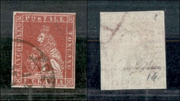 1311 ANTICHI STATI - TOSCANA - 1851 - 1 Crazia (4) - Oliva (250) - Altri & Non Classificati