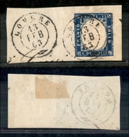 1359 REGNO - 1863 - 15 Cent (11) Su Frammento Da Lovere - Autres & Non Classés