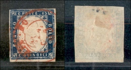 1362 REGNO - Milano (rosso-punti 7) - 15 Cent (11) - Usato - Other & Unclassified