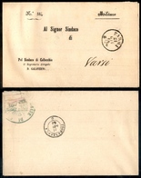 1377 REGNO - Franchigia Militare - Piego Da Parma A Varsi Del 21.6.1864 - Autres & Non Classés