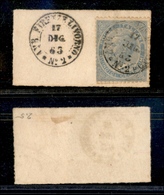 1384 REGNO - Ambulante Firenze Livorno N.2 17.2.63 - 15 Cent (18) - Su Frammento - Other & Unclassified