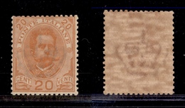 1403 REGNO - 1891/1896 - 20 Cent Umberto (61) - Gomma Integra - Autres & Non Classés