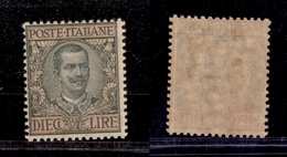 1446 REGNO - 1910 - 10 Lire (91) - Gomma Integra (250) - Sonstige & Ohne Zuordnung