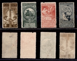 1449 REGNO - 1911 - 50° Unità D'Italia (92/95) - Serie Completa Di 4 Valori - Usati (225) - Other & Unclassified