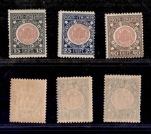 1463 REGNO - 1921 - Annessione Venezia Giulia (113/115) - Serie Completa Di 3 Valori - Gomma Integra (60) - Other & Unclassified