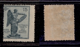 1469 REGNO - 1921 - 15 Cent Vittoria (121h) Con Dentellatura Spostata - Gomma Integra - Autres & Non Classés