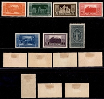 1520 REGNO - 1929 - Montecassino (262/268) - Serie Completa Di 7 Valori - Nuovi Con Gomma (50) - Other & Unclassified