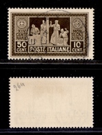 1521 REGNO - 1929 - 50 Cent + 10 Cent Montecassino (264) - Usato (50) - Other & Unclassified