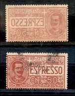 1615 REGNO - 1920 - 50 Cent Espresso (4e) Con Decalco Diritto - Non Catalogato - Autres & Non Classés