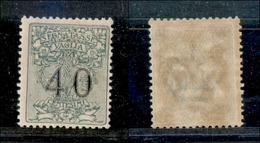 1645 REGNO - 1924 - 40 Cent Segnatasse Per Vaglia (2) - Nuovo Con Gomma (60) - Other & Unclassified