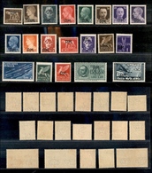 1651 REGNO - 1942 - Emissioni Per Uso Militare (1/20) - Serie Completa - Gomma Integra - Other & Unclassified