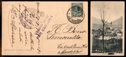 1699 REGNO - Caporetto - 12/16.3.17 - Posta Militare 46° Divisione Su 5 Cent (81) - Cartolina Per Mantova - Other & Unclassified