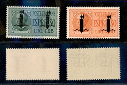 1787 REPUBBLICA SOCIALE - 1944 - Saggi - Espressi (P1/P2) - Serie Completa Di 2 Valori - Gomma Integra - Cert. AG (2.000 - Other & Unclassified