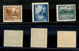 1845 TRIESTE B - 1952 - UPU P. Aerea (17/19) - Serie Completa - Gomma Integra - Andere & Zonder Classificatie