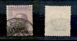 1920 UFF.POSTALI ESTERO - LEVANTE - 1909 - 50 Cent (8) - Usato - Altri & Non Classificati