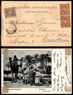 1930 UFF.POSTALI ESTERO - LEVANTE - Enna/Piroscafo Postale Italiano - Cartolina Da Tripoli Di Barberia Del 13.12.01 Per  - Other & Unclassified