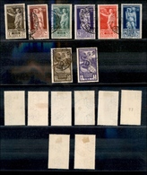 1938 COLONIE - A.O.I - 1938 - Bimillenario Augusteo (21/26+A14/A15) - PO + PA - Serie Completa Di 8 Valori - Usati (30) - Altri & Non Classificati