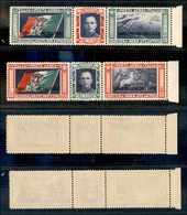 1957 COLONIE - EGEO - 1933 - Crociera Balbo (28/29) - Bordo Foglio - Nuovi Con Gomma (200) - Otros & Sin Clasificación