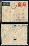 2041 COLONIE - ETIOPIA - Quoram - Aerogramma Per Napoli Del 23.11.36 - Otros & Sin Clasificación