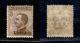 2049 COLONIE - LIBIA - 1912/1915 - 40 Cent Michetti Soprastampato (8) - Gomma Integra (50) - Autres & Non Classés