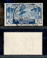 2075 COLONIE - LIBIA - 1931 - 50 Cent V Fiera Posta Aerea (A3) - Usato (20) - Autres & Non Classés