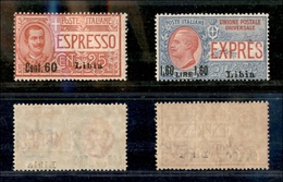 2094 COLONIE - LIBIA - 1922 - Espressi (5/6) - Serie Completa - Gomma Integra - Other & Unclassified