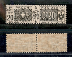 2097 COLONIE - LIBIA - 1915/1924 - 20 Cent Pacchi Postali Soprastampato (3) - Gomma Integra (32) - Other & Unclassified