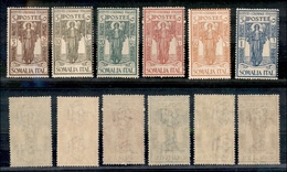 2123 COLONIE - SOMALIA - 1926 - Pro Istituto Coloniale (86/91) - Serie Completa Di 6 Valori - Gomma Integra (20) - Other & Unclassified